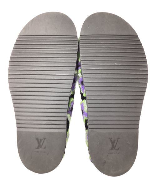 LOUIS VUITTON（ルイ ヴィトン）LOUIS VUITTON (ルイ ヴィトン) LV イージー・ライン ミュール グリーン サイズ:9の古着・服飾アイテム