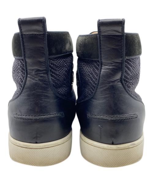 Christian Louboutin（クリスチャン・ルブタン）Christian Louboutin (クリスチャン・ルブタン) ハイカットスニーカー ブラック サイズ:43.5の古着・服飾アイテム