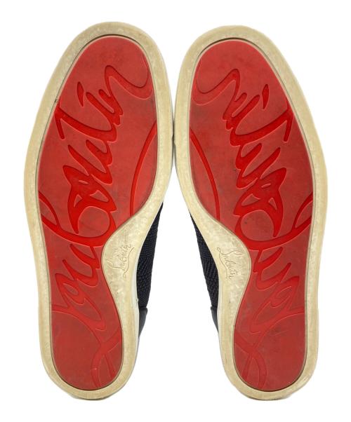 Christian Louboutin（クリスチャン・ルブタン）Christian Louboutin (クリスチャン・ルブタン) ハイカットスニーカー ブラック サイズ:43.5の古着・服飾アイテム