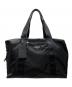 PRADA（プラダ）の古着「Re-Nylon xサフィアーノレザー ダッフルバッグ」｜ブラック