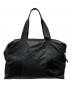 PRADA (プラダ) Re-Nylon xサフィアーノレザー ダッフルバッグ ブラック：180000円