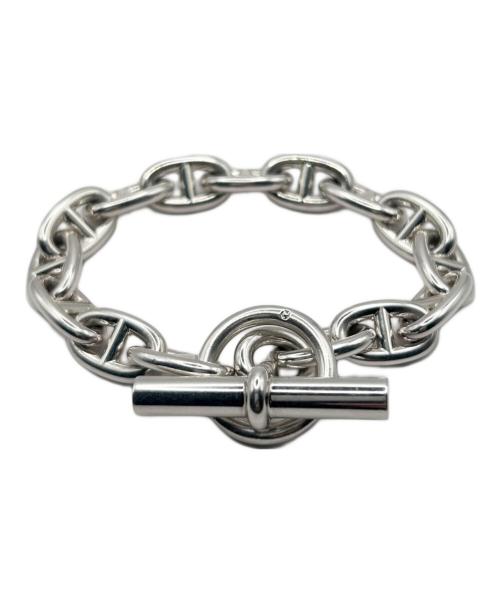 HERMES（エルメス）HERMES (エルメス) シェーヌダンクル MM ブレス CHAINE D’ANCRE 15LINK シルバー サイズ:MM/15コマ/15LINK/16.0cmの古着・服飾アイテム