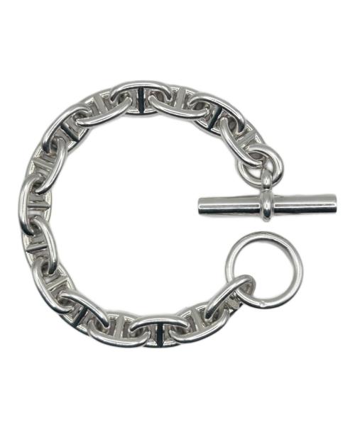 HERMES（エルメス）HERMES (エルメス) シェーヌダンクル MM ブレス CHAINE D’ANCRE 15LINK シルバー サイズ:MM/15コマ/15LINK/16.0cmの古着・服飾アイテム