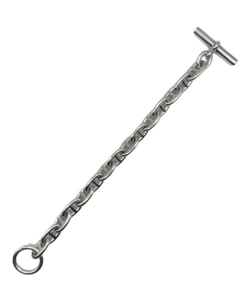 HERMES（エルメス）HERMES (エルメス) シェーヌダンクル MM ブレス CHAINE D’ANCRE 15LINK シルバー サイズ:MM/15コマ/15LINK/16.0cmの古着・服飾アイテム