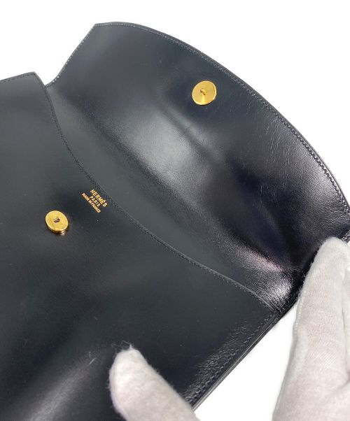 HERMES（エルメス）HERMES (エルメス) ポシェットリオ ブラック サイズ:-の古着・服飾アイテム