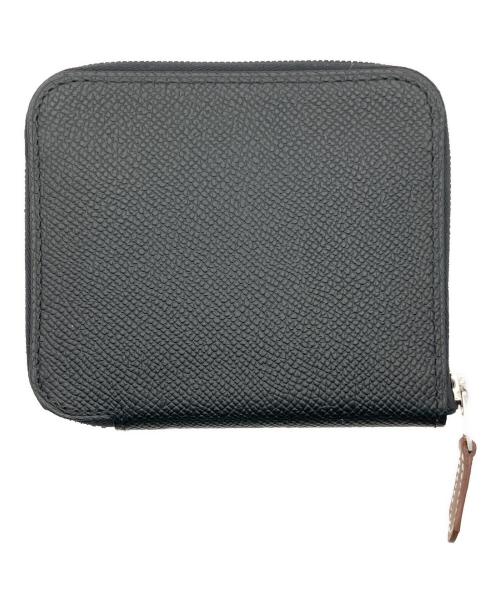 HERMES（エルメス）HERMES (エルメス) コンパクトウォレット ブラックの古着・服飾アイテム