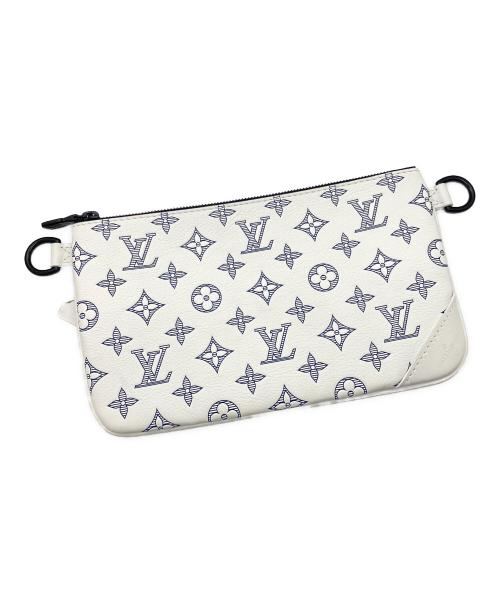 LOUIS VUITTON（ルイ ヴィトン）LOUIS VUITTON (ルイ ヴィトン) Trio Messenger Monogram Shadow トリオメッセンジャー モノグラム・シャドウ サイズ:-の古着・服飾アイテム