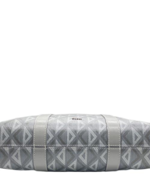 Dior（ディオール）Dior (ディオール) Briefcase CD Diamond Canvas Smooth/LINGOT/2WAYブリーフケース ライトグレーの古着・服飾アイテム