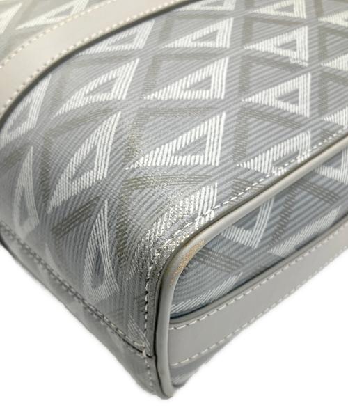 Dior（ディオール）Dior (ディオール) Briefcase CD Diamond Canvas Smooth/LINGOT/2WAYブリーフケース ライトグレーの古着・服飾アイテム