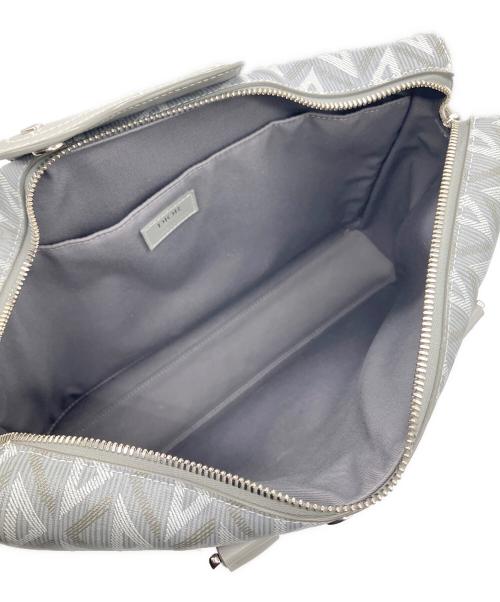 Dior（ディオール）Dior (ディオール) Briefcase CD Diamond Canvas Smooth/LINGOT/2WAYブリーフケース ライトグレーの古着・服飾アイテム