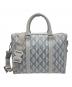 Dior (ディオール) Briefcase CD Diamond Canvas Smooth/LINGOT/2WAYブリーフケース ライトグレー：170000円