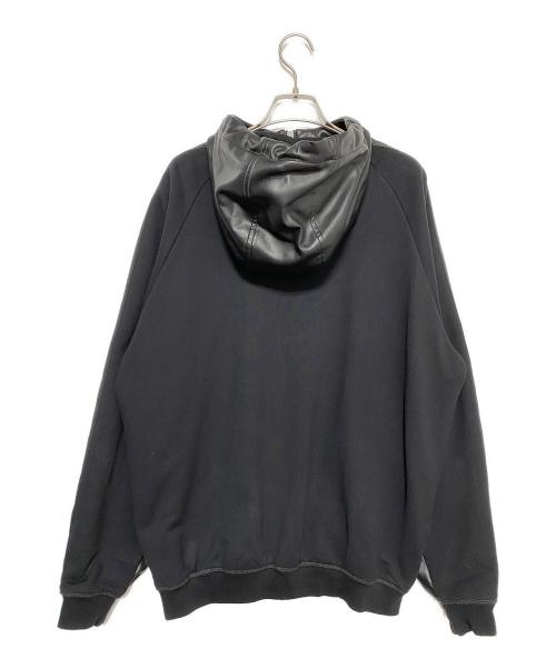 DSQUARED2（ディースクエアード）DSQUARED2 (ディースクエアード) レザーパーカー＆レザーパンツ ブラック サイズ:46の古着・服飾アイテム
