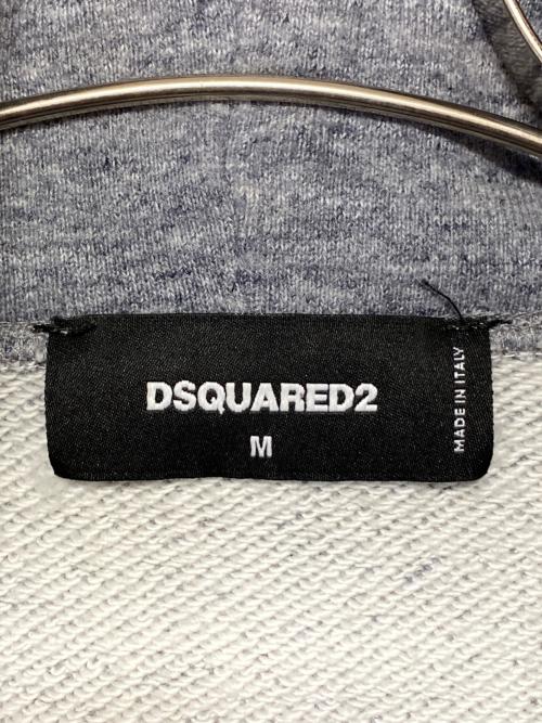 DSQUARED2（ディースクエアード）DSQUARED2 (ディースクエアード) SWEAT HOODED DENIM JACKET インディゴ サイズ:Mの古着・服飾アイテム