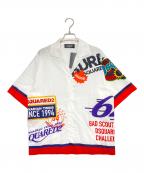 DSQUARED2ディースクエアード）の古着「シャツ」｜ホワイト