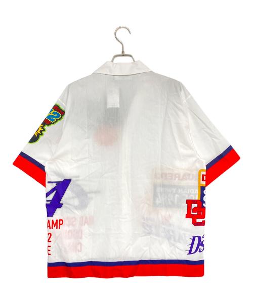 DSQUARED2（ディースクエアード）DSQUARED2 (ディースクエアード) シャツ ホワイト サイズ:46の古着・服飾アイテム