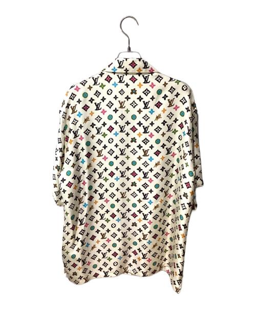 LOUIS VUITTON（ルイ ヴィトン）LOUIS VUITTON (ルイ ヴィトン) 24SS モノグラムシルクシャツ ベージュ サイズ:Mの古着・服飾アイテム