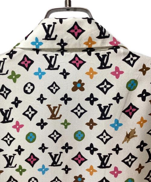 LOUIS VUITTON（ルイ ヴィトン）LOUIS VUITTON (ルイ ヴィトン) 24SS モノグラムシルクシャツ ベージュ サイズ:Mの古着・服飾アイテム