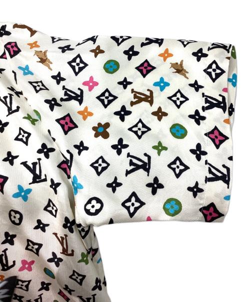 LOUIS VUITTON（ルイ ヴィトン）LOUIS VUITTON (ルイ ヴィトン) 24SS モノグラムシルクシャツ ベージュ サイズ:Mの古着・服飾アイテム