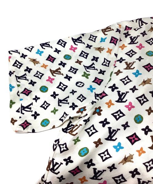 LOUIS VUITTON（ルイ ヴィトン）LOUIS VUITTON (ルイ ヴィトン) 24SS モノグラムシルクシャツ ベージュ サイズ:Mの古着・服飾アイテム