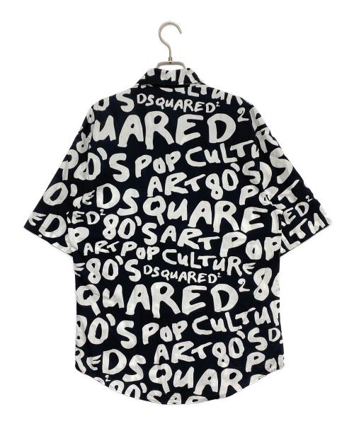 DSQUARED2（ディースクエアード）DSQUARED2 (ディースクエアード) シャツ ブラック サイズ:48の古着・服飾アイテム