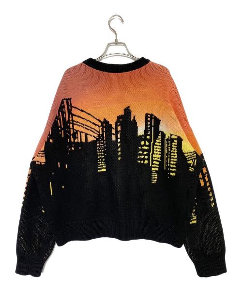 DSQUARED2（ディースクエアード）DSQUARED2 (ディースクエアード) INTARSIA SWEATER ブラック サイズ:XSの古着・服飾アイテム