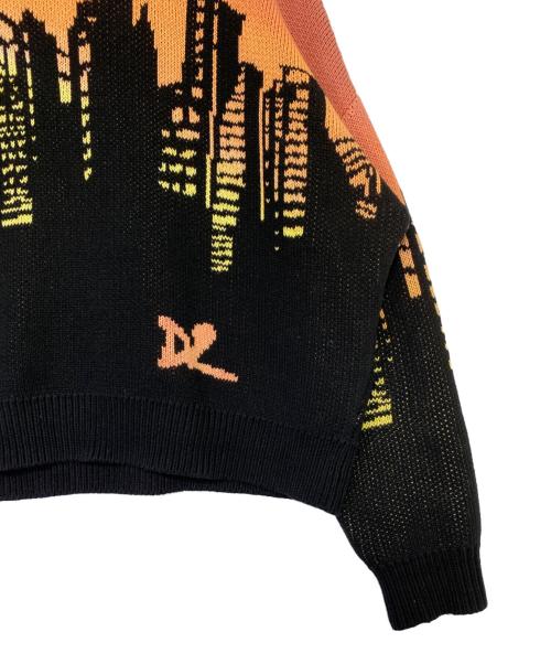 DSQUARED2（ディースクエアード）DSQUARED2 (ディースクエアード) INTARSIA SWEATER ブラック サイズ:XSの古着・服飾アイテム