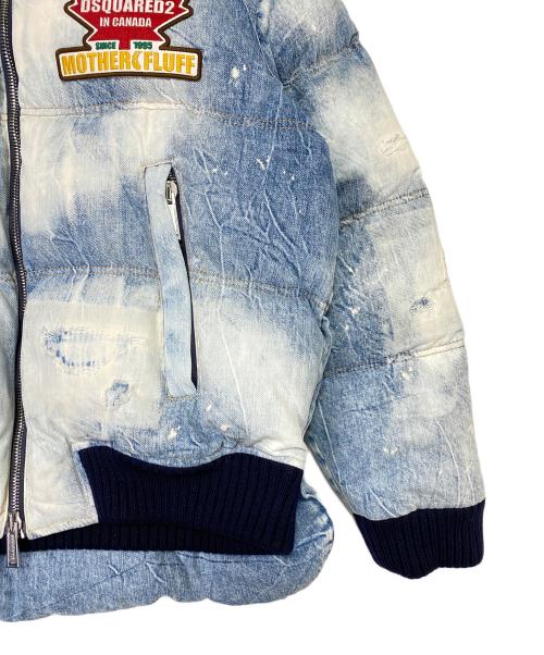 DSQUARED2（ディースクエアード）DSQUARED2 (ディースクエアード) 中綿ジャケット インディゴ サイズ:36の古着・服飾アイテム