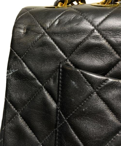 CHANEL（シャネル）CHANEL (シャネル) マトラッセ チェーンショルダーバッグ ブラックの古着・服飾アイテム