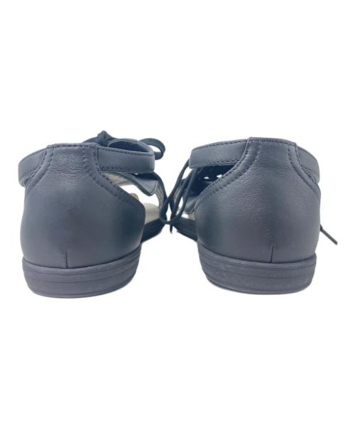 CHANEL（シャネル）CHANEL (シャネル) オープントゥーサンダル ブラック サイズ:37の古着・服飾アイテム