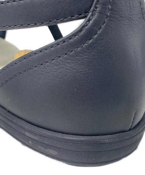 CHANEL（シャネル）CHANEL (シャネル) オープントゥーサンダル ブラック サイズ:37の古着・服飾アイテム