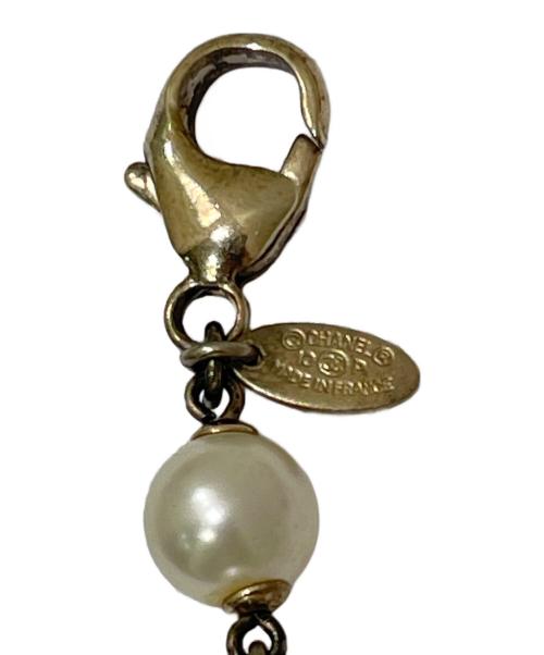 CHANEL（シャネル）CHANEL (シャネル) マルチカラーパールモチーフネックレス パープル×ピンクの古着・服飾アイテム