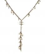 CHANELシャネル）の古着「ココマークパールネックレス」