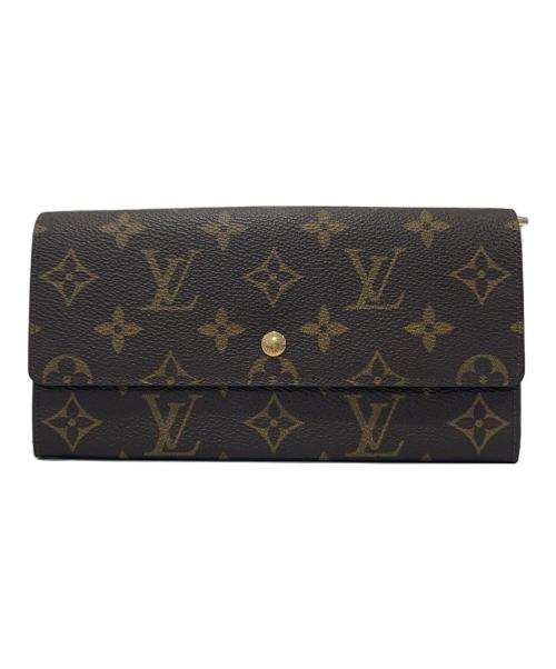 LOUIS VUITTON（ルイ ヴィトン）LOUIS VUITTON (ルイ ヴィトン) ポルトフォイユ・サラ ブラウンの古着・服飾アイテム
