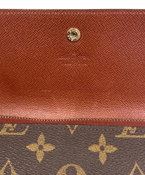 LOUIS VUITTON（ルイ ヴィトン）LOUIS VUITTON (ルイ ヴィトン) ポルトフォイユ・サラ ブラウンの古着・服飾アイテム