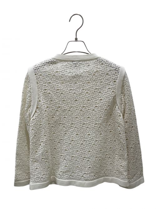CHANEL（シャネル）CHANEL (シャネル) カーディガン ホワイト サイズ:38の古着・服飾アイテム