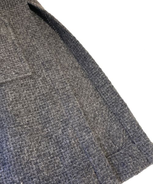 CHANEL（シャネル）CHANEL (シャネル) カシミヤアルパカロングニットカーディガン グレー サイズ:38の古着・服飾アイテム