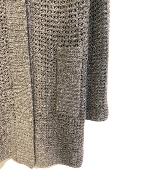 CHANEL（シャネル）CHANEL (シャネル) ニットカーディガン グレー サイズ:36の古着・服飾アイテム