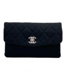 CHANEL（シャネル）の古着「チェーンショルダーバッグ」｜ブラック×シルバー