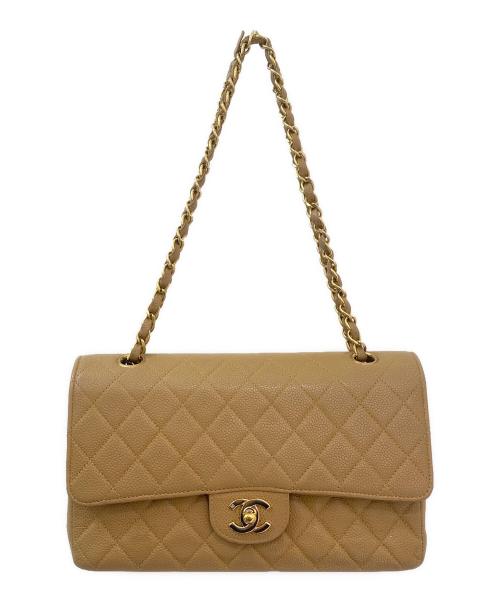 CHANEL（シャネル）CHANEL (シャネル) マトラッセ25 ベージュ×ゴールド サイズ:25の古着・服飾アイテム