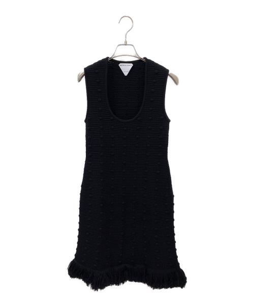 BOTTEGA VENETA（ボッテガベネタ）BOTTEGA VENETA (ボッテガベネタ) ノースリーブワンピース ブラック サイズ:Ⅿの古着・服飾アイテム
