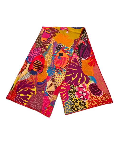 HERMES（エルメス）HERMES (エルメス) シルクスカーフ オレンジの古着・服飾アイテム