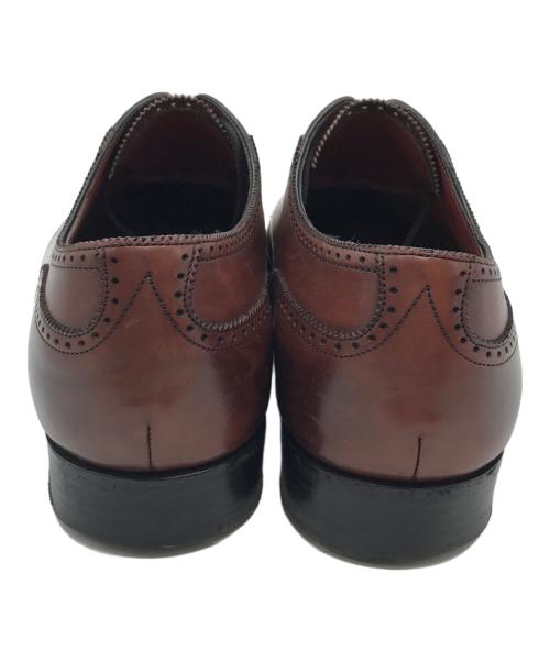 Edward Green（エドワードグリーン）Edward Green (エドワードグリーン) パンチドキャップトゥシューズ ブラウン サイズ:7 1/2の古着・服飾アイテム
