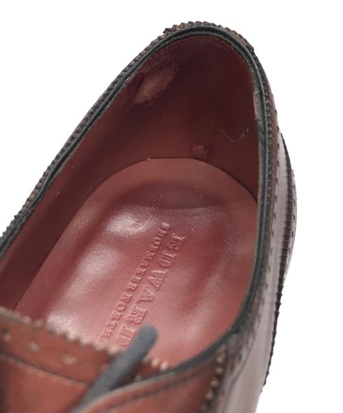 Edward Green（エドワードグリーン）Edward Green (エドワードグリーン) パンチドキャップトゥシューズ ブラウン サイズ:7 1/2の古着・服飾アイテム