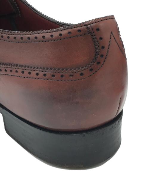Edward Green（エドワードグリーン）Edward Green (エドワードグリーン) パンチドキャップトゥシューズ ブラウン サイズ:7 1/2の古着・服飾アイテム