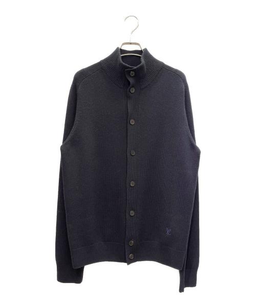 LOUIS VUITTON（ルイ ヴィトン）LOUIS VUITTON (ルイ ヴィトン) カシミヤ ニット カーディガン ネイビー サイズ:Mの古着・服飾アイテム