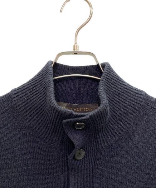 LOUIS VUITTON（ルイ ヴィトン）LOUIS VUITTON (ルイ ヴィトン) カシミヤ ニット カーディガン ネイビー サイズ:Mの古着・服飾アイテム