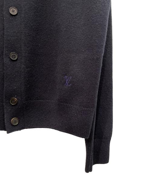 LOUIS VUITTON（ルイ ヴィトン）LOUIS VUITTON (ルイ ヴィトン) カシミヤ ニット カーディガン ネイビー サイズ:Mの古着・服飾アイテム
