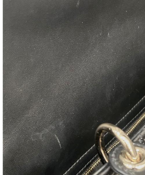 Christian Dior（クリスチャン ディオール）Christian Dior (クリスチャン ディオール) Lady Dior Medium / レディディオール ミディアム ブラック サイズ:ミディアムの古着・服飾アイテム