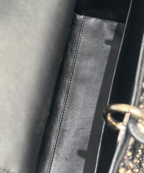 Christian Dior（クリスチャン ディオール）Christian Dior (クリスチャン ディオール) Lady Dior Medium / レディディオール ミディアム ブラック サイズ:ミディアムの古着・服飾アイテム