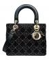 Christian Dior（クリスチャン ディオール）の古着「Lady Dior Medium / レディディオール ミディアム」｜ブラック